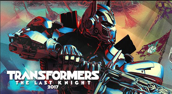 A promo photo for the upcoming film, "Transformers: The Last Knight."