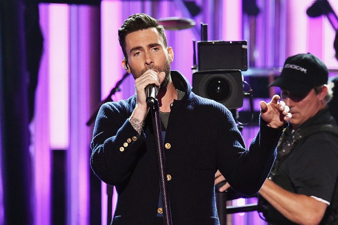 Adam Levine of Maroon 5 performs onstage during the 2016 American Music Awards at Microsoft Theater on November 20, 2016 in Los Angeles, California.