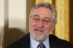 Robert De Niro smiled before being awarded the Presidential Medal of Freedom by U.S. President Barack Obama during a ceremony in the East Room of the White House on Nov. 22 in Washington, DC.