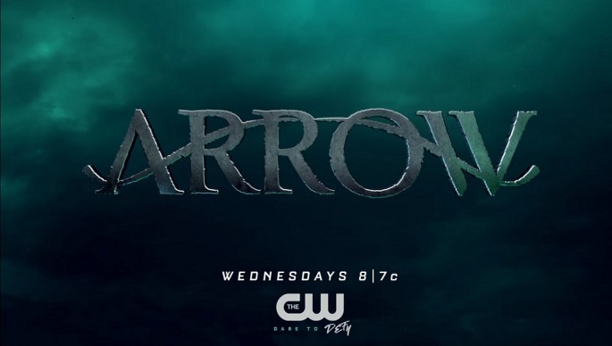 Snapshot of 'Arrow' season 5 title card from official trailer