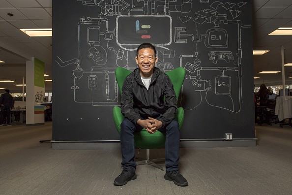 Jia "YT" Yueting, chief executive officer of LeEco Global Group, poses at the company's headquarters in San Jose, California.