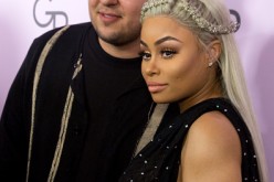 Rob Kardashian and Blac Chyna arrive at her Blac Chyna Birthday Celebration And Unveiling Of Her 'Chymoji' Emoji Collection at the Hard Rock Cafe on May 10, 2016 in Hollywood, California. 