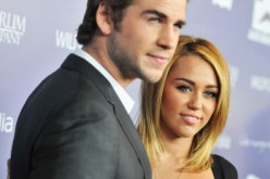 (L-R) Actors Liam Hemsworth and Miley Cyrus arrive at Australians In Film Awards & Benefit Dinner at InterContinental Hotel on June 27, 2012 in Century City, California. 