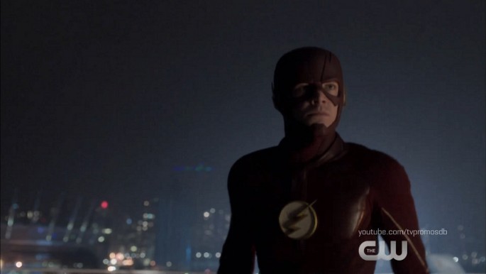 Barry Allan (Grant Gustin) aka the Flash in the midseason promo of 'The Flash' Season 3