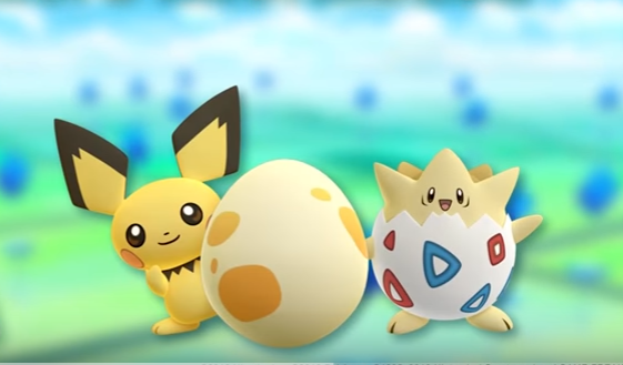  Miniaturized versions of Pikachu and Togetic out of the seven reported hatchlings have been spotted online.