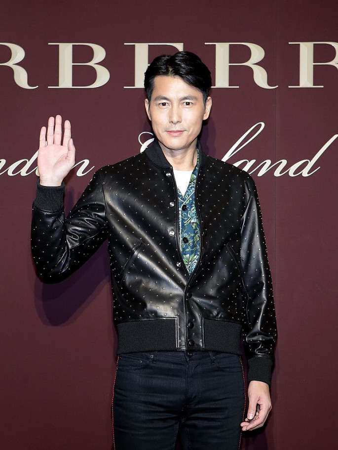 Woo-Sung Jung attends the 'The Tale of Thomas Burberry' at the Burberry Seoul Flagship store on November 29, 2016 in Seoul, South Korea.