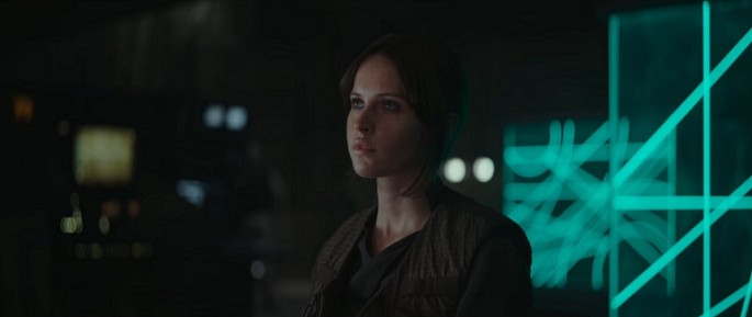 Felicity Jones as Jyn Erso in 'Rogue One: A Star Wars Story'