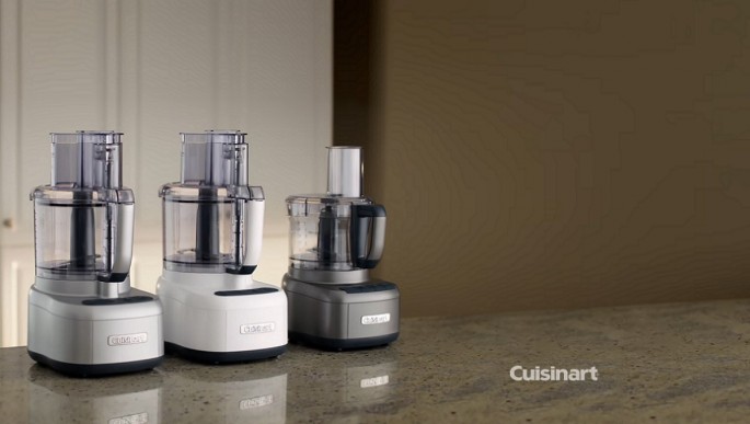Cuisinart food processors from an official commercial