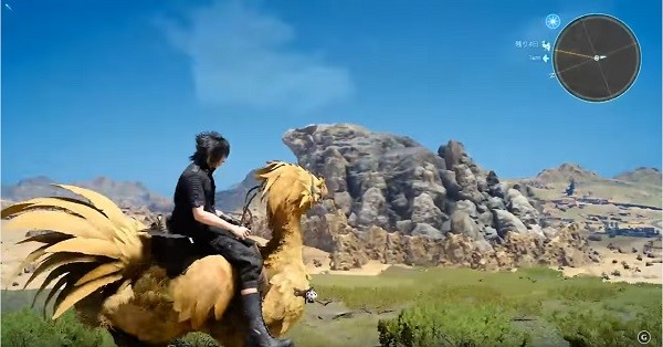 Square Enix introduces Chocobo riding in "Final Fantasy XV."