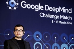Demis Hassabis on a press conference at the Google DeepMind Challenge Match.