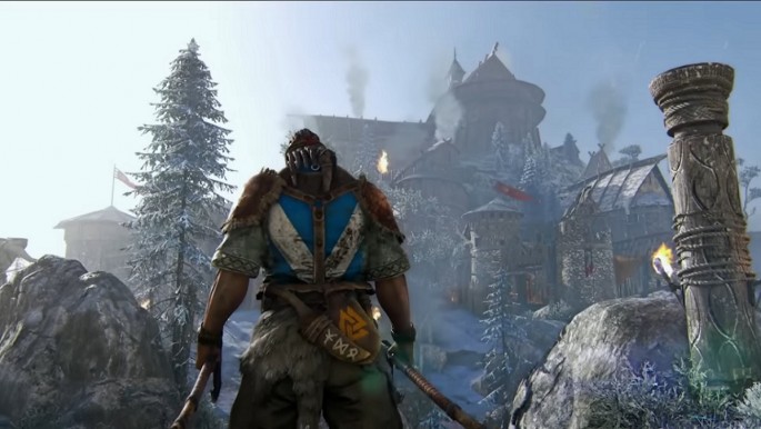 Snapshot from the 'For Honor' story trailer