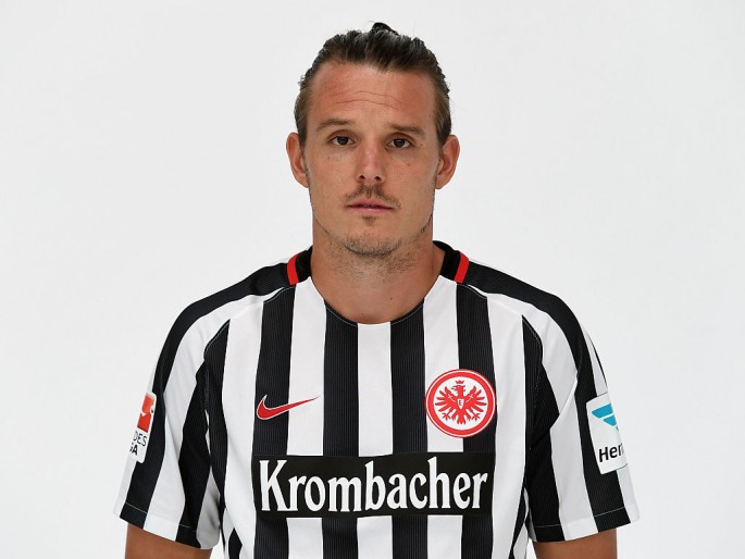 Eintracht Frankfurt forward Alexander Meier.