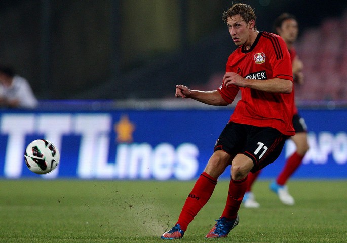 Bayer Leverkusen striker Stefan Kiessling.