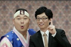 Yoo Jae Suk and Kang Ho Dong