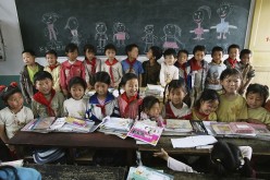 Elle China and Avene raised and donated cash to abandoned children to support their education.
