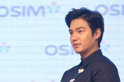 Lee Min Ho attends a press conference for a commercial event on September 11, 2014 in Taipei, Taiwan. 