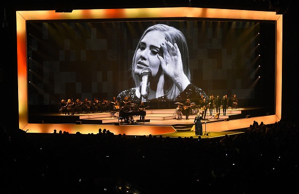 Singer and songwriter Adele performs at Talking Stick Resort Arena on August 16, 2016 in Phoenix, Arizona.   