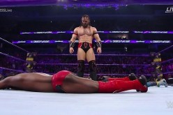 Neville returned at WWE Roadblock: End of the Line and attacked Rich Swann and TJ Perkins.