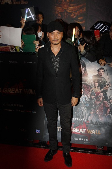 Zhang Hanyu plays as the chief commander of the Great Wall army.