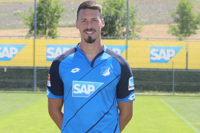 Hoffenheim striker Sandro Wagner.