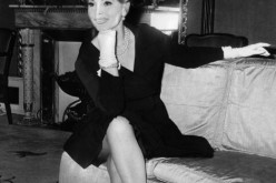 Hungarian-American actress Zsa Zsa Gabor poses at her London hotel, 10th May 1965.