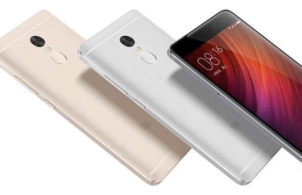 The gold, silver and grey variants of the Redmi Note 4.