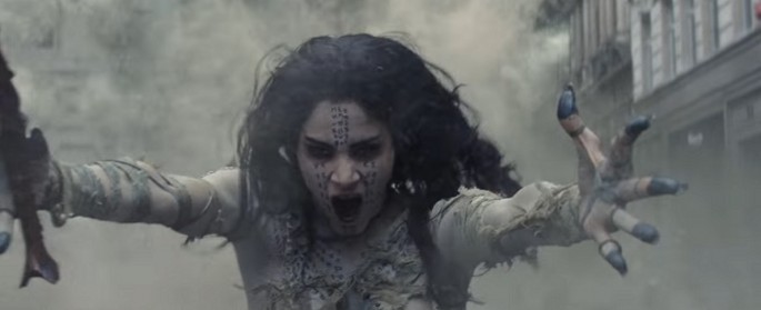 Sofia Boutella plays Princess Ahmanet/The Mummy in the 2017 'The Mummy' reboot.