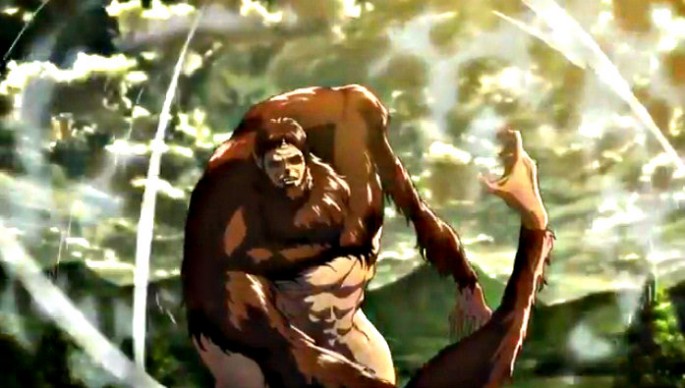The Ape Titan is just one of two titan shifters debuting in the second season of Attack on Titan which will be airing starting April, 2017