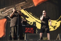 Killer Mike and El-P of Run The Jewels perform onstage during day 2 of the 2016 Coachella Valley Music & Arts Festival Weekend 1 in Indio, California.