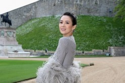 Zhang Ziyi arrives for a dinner to celebrate the work of The Royal Marsden hosted by the Duke of Cambridge at Windsor Castle on May 13, 2014 in Windsor, England. 