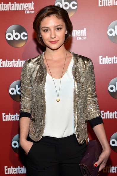 Christine Evangelista attends the Entertainment Weekly & ABC-TV Upfronts Party at The General on May 14, 2013 in New York City.