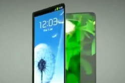 A concept phone from Samsung has flexible body features that make it capable of being folded. 