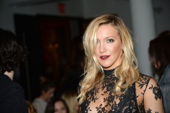 Actress Katie Cassidy attending the Houghton Fashion Show at Milk Studios on September 14, 2015 in New York City.