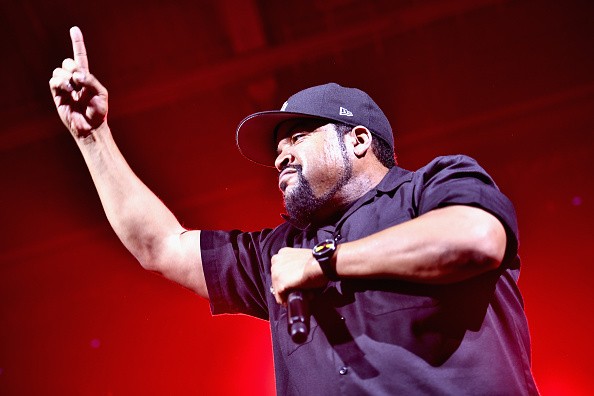 Ice Cube performs at the KENZO x H&M launch event held last Oct. 19 in New York.