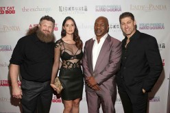 Roy Nelson, Sara Malakul Lane, Mike Tyson and Alain Moussi make an appearance at AFM 2016 to promote the film 