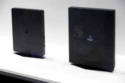 Sony Interactive Entertainment Inc. PlayStation 4 video game consoles are displayed at the Tokyo Game Show 2016 on September 15, 2016 in Chiba, Japan. 