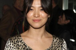 Song Hye Kyo attends a dinner for 'My Blueberry Nights' hosted by The Cinema Society and IWC at The Soho Grand Hotel on April 02, 2008 in New York City. 