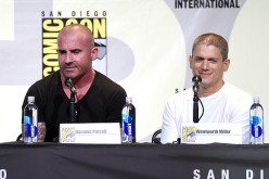 Actors Dominic Purcell (L) and Wentworth Miller attend the Fox Action Showcase: 'Prison Break' And '24: Legacy' during Comic-Con International 2016 at San Diego Convention Center on July 24, 2016 in San Diego, California. 