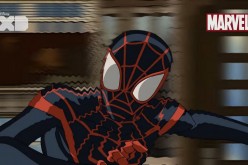 Miles Morales aka the Ultimate Spider-Man uses his 'spider-sense' ability in the 'Ultimate Spider-Man' cartoon series.