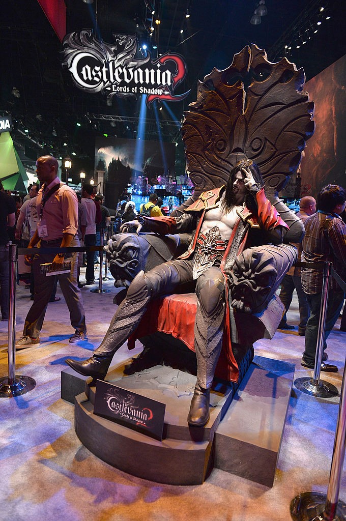 'Castlevania: Lords of Shadows 2' is displayed at the E3 Gaming and Technology Conference at the Los Angeles Convention Center on June 11, 2013.
