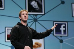 Facebook founder and CEO Mark Zuckerberg delivers the opening keynote address at the f8 Developer Conference April 21, 2010 in San Francisco, California.
