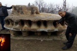 Strange Rock Structure in China