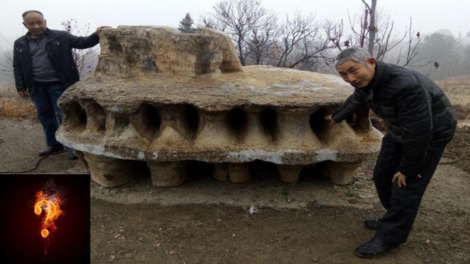 Strange Rock Structure in China