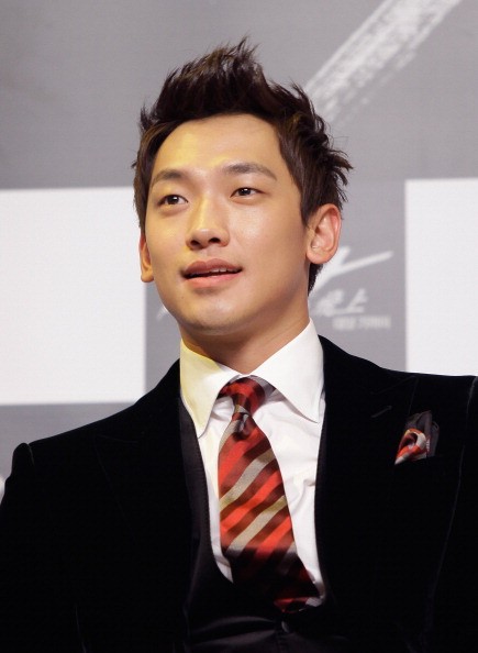 Actor Rain attends a press conference for 'Soar Into The Sun' during the 16th Busan International Film Festival (BIFF) at Shinsegae Department Store on October 7, 2011 in Busan, South Korea. The biggest film festival in Asia showcases 307 films from 70 co