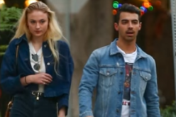 Couple Joe Jonas (R) and Sophie Turner (L) were pictured together during their early outing in Los Angeles in November 2016.