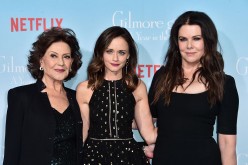 Actors Kelly Bishop, Alexis Bledel and Lauren Graham attend the premiere of Netflix's 'Gilmore Girls: A Year In The Life' at the Regency Bruin Theatre on Nov. 18, 2016 in Los Angeles, California.