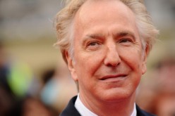Alan Rickman attends the world premiere of 
