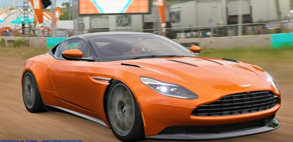 The Aston Martin DB11 was one of the cars leaked in the recent "Forza Horizon 3" update.
