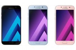 Samsung Galaxy A7 (2017), Galaxy A5 (2017), and Galaxy A3 (2017)