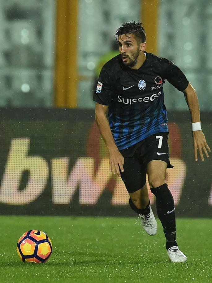 Atalanta midfielder Marco D'Alessandro.